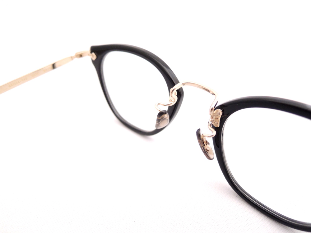 新品 オリバーピープルズ 507C セル/メタル 彫金 コンビ 眼鏡 メガネRINNEYEWEAR