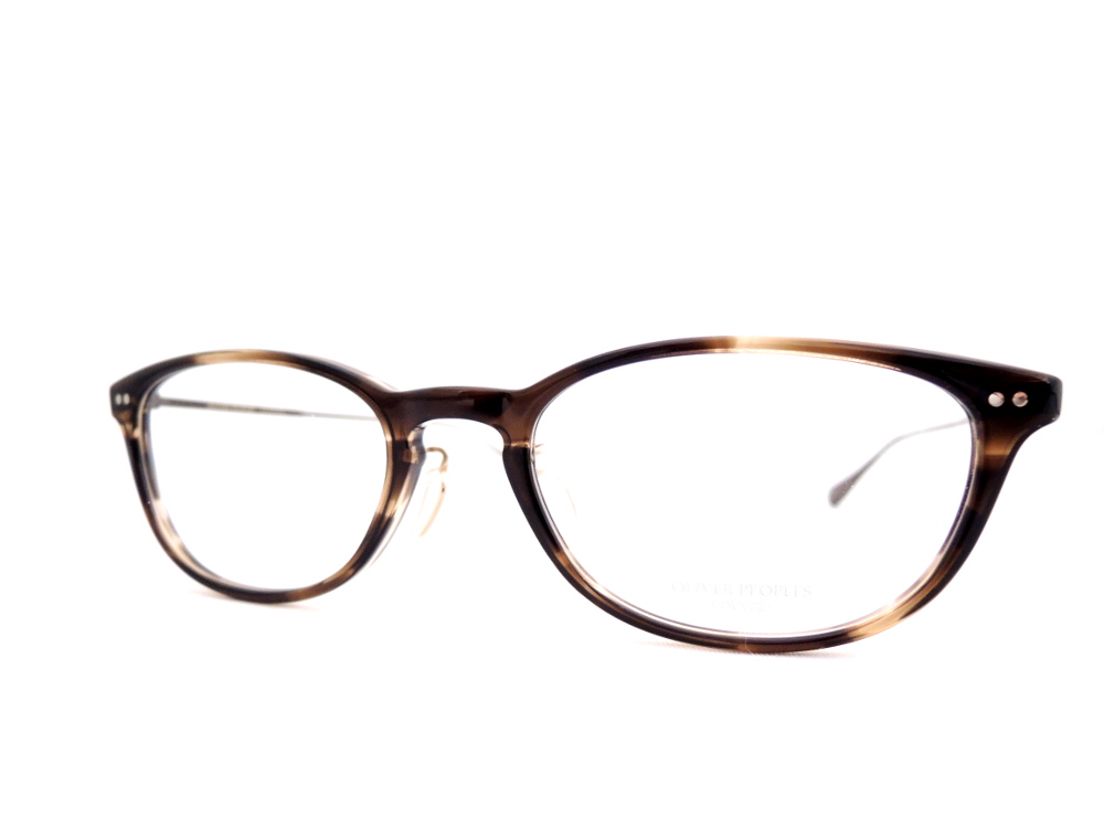 美品 OLIVER PEOPLES ハーフリム Diandra 眼鏡 100%品質保証! - 小物