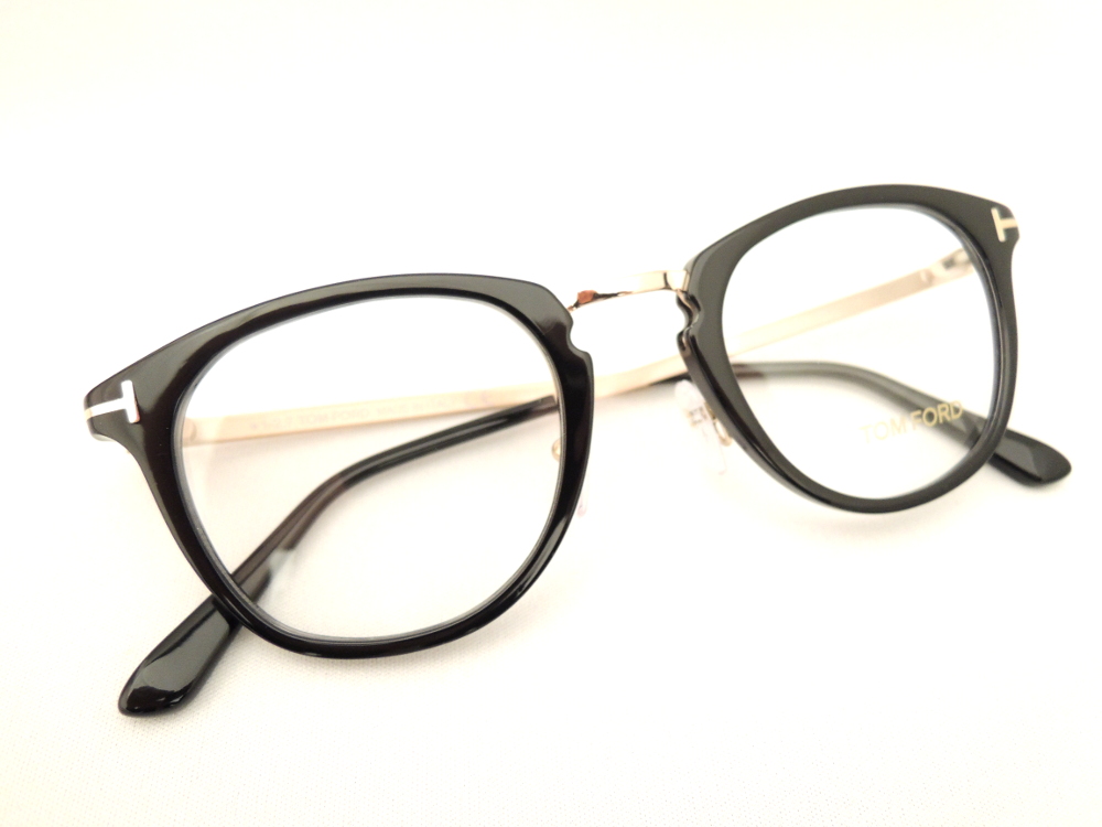 トムフォード メガネ - TF5466 黒×クリア