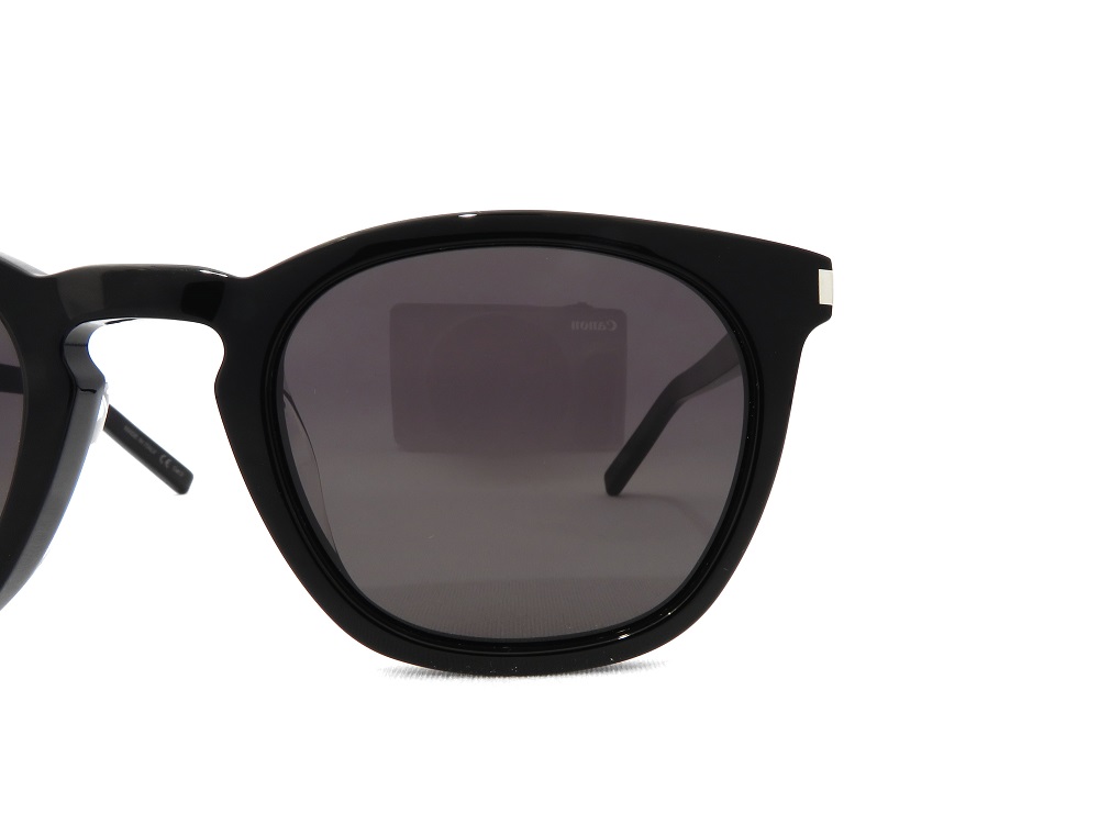 サンローランパリ  SL28/F ブラックフレームサングラス メンズ 50□23サングラス/メガネ